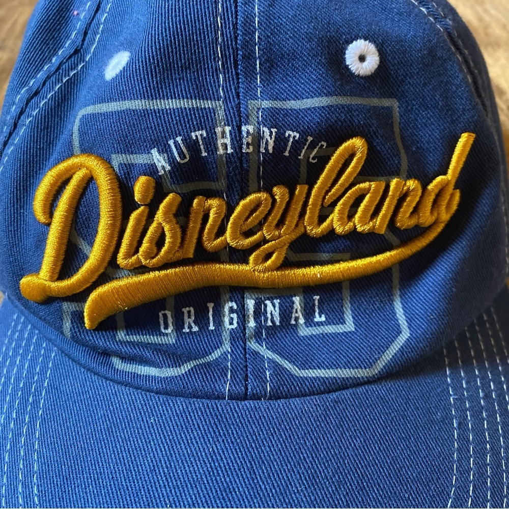 Disney Parks Men Hat Cap Disneyland Authentic Original One Size Strap Back - Picture 2 of 7